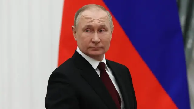 O presidente russo Vladimir Putin