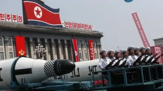 उत्तर कोरिया का मिसाइल