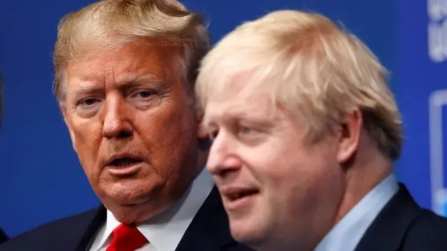 جانسون و ترامپ