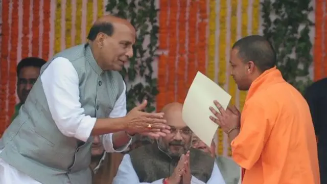 राजनाथ सिंह और योगी आदित्यनाथ