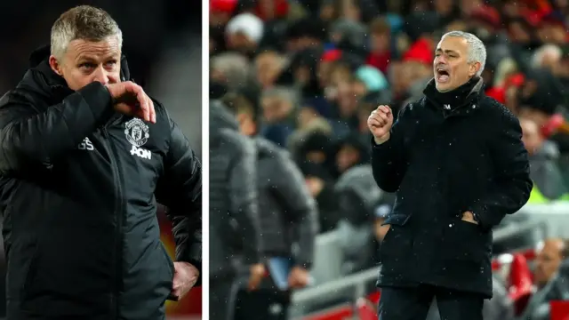 Ole Gunnar Solskjær ati Jose Mourinho