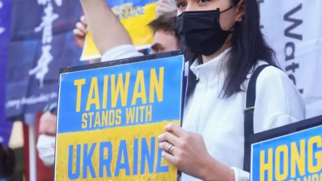 台湾支持乌克兰