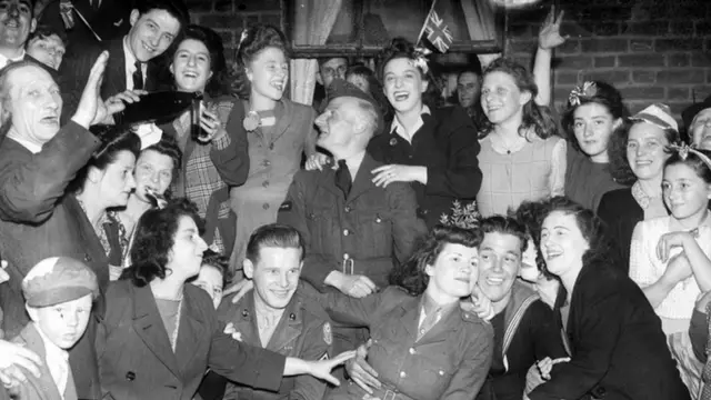 लंदन में जश्न