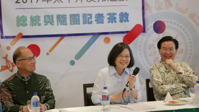 蔡英文出访南太平洋岛国