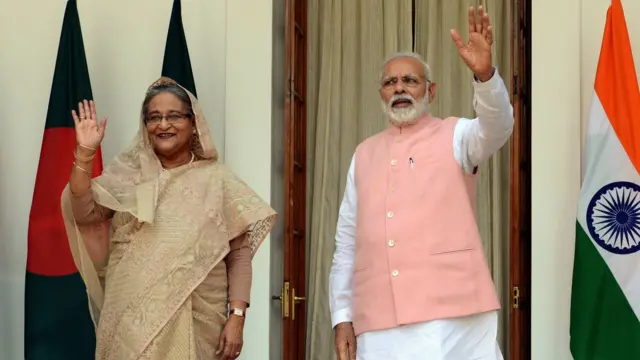 বাংলাদেশ ও ভারতের প্রধানমন্ত্রী
