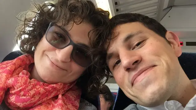 Jelena i Marko Komloš selfi