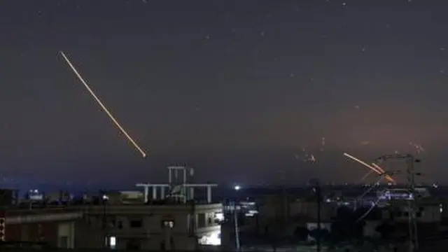 সিরিয়া দেরা ইরান ইসরায়েল বিমান হামলা ১০ মে ২০১৮