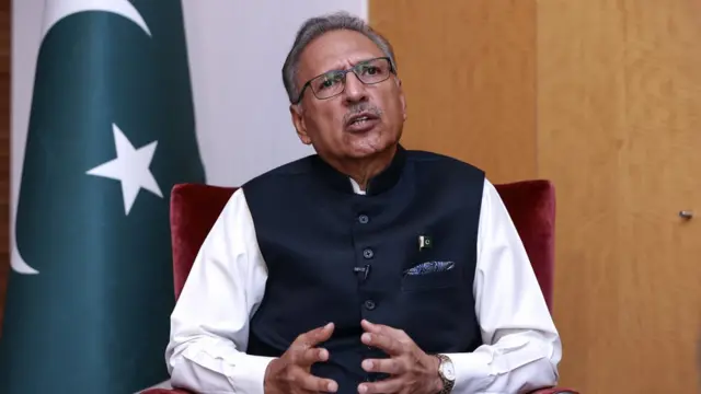 صدر پاکستان عارف علوی