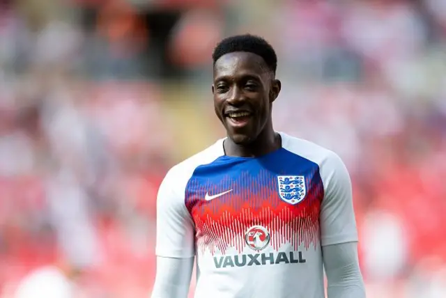 England striker Danny Welbeck