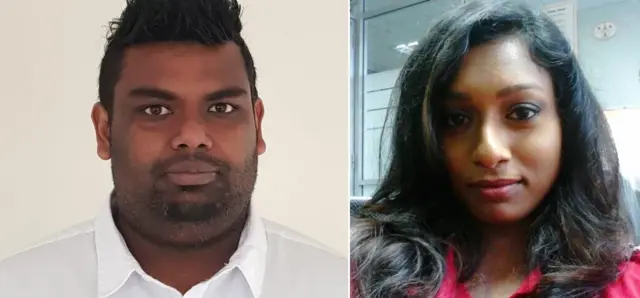 හේෂාන් පෙරේරා සහ මෙලිස්සා සෝමවර්ධන