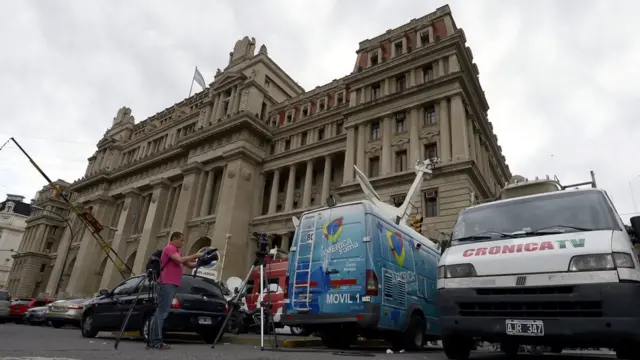 Edificio de la Suprema Corte de Buenos Aires.