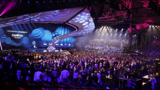 сцена Євробачення в Києві