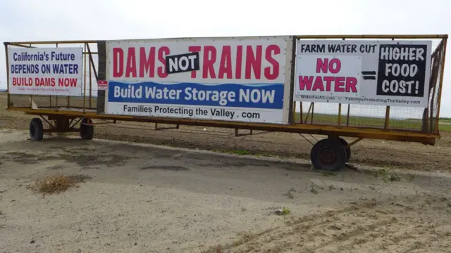 દુષ્કાળ દરમિયાન કેલિફોર્નિયામાં લેવાયેલી તસવીર