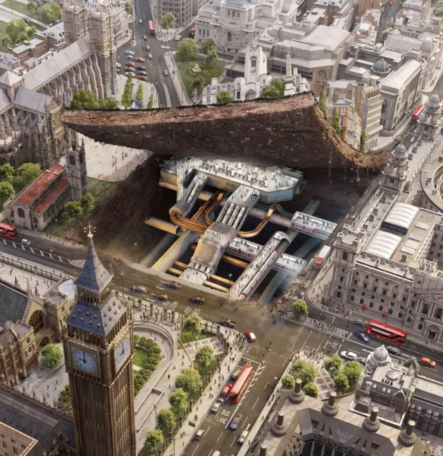 Если бы можно было приподнять верхний слой почвы в центре Лондона, то мы бы увидели удивительную и разветвленную сеть таинственных тоннелей и подземных помещений, а не только метро