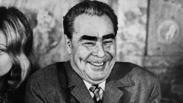 Леонид Брежнев во время визита в Париж, июнь 1979 года