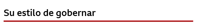 separador estilo de gobernar Boric.