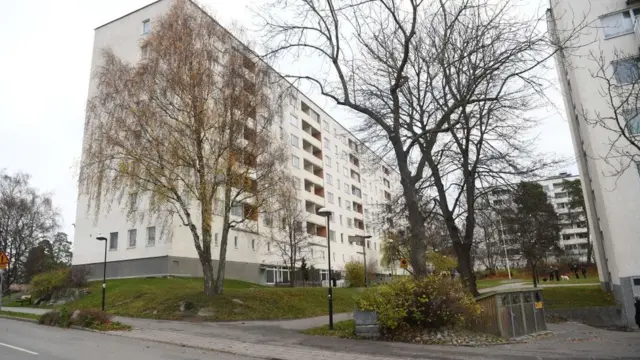 Suburbio en Suecia