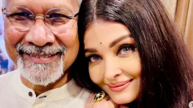 மணிரத்னத்துடன் ஐஸ்வர்யா ராய்