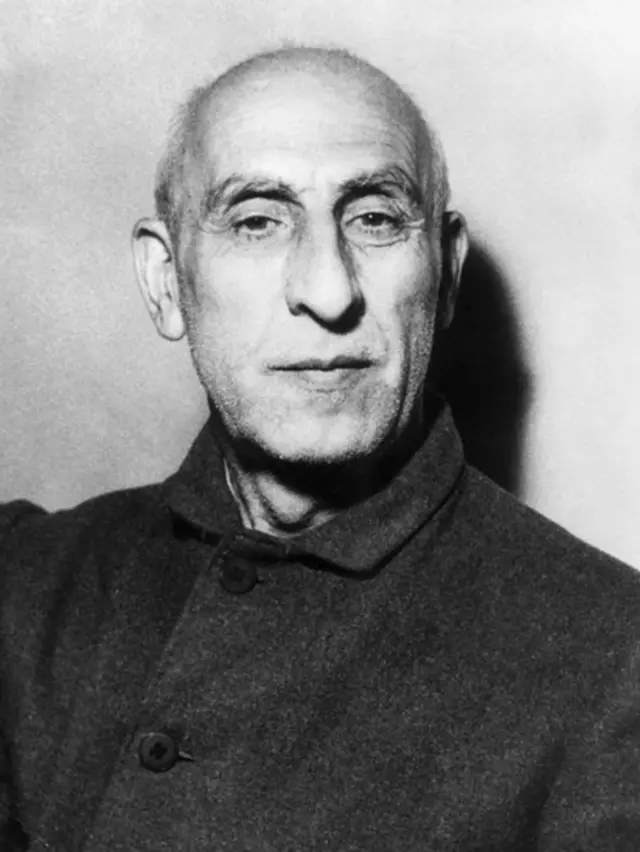 Iranian statesman Mohammed Mossadeq (1880 - 1967), the President of Iran from 1951 - 1953.