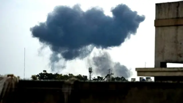 एफ-16 दुर्घटनाग्रस्त