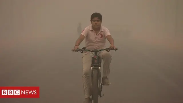 Индиянын борбору Делиде абанын кирдеши коопсуз деген чектен 20 эсе ашты