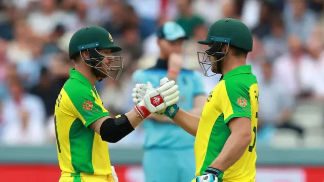 डेविड वॉर्नर और एरॉन फ़िंच