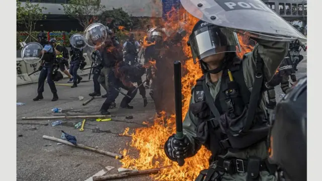 Протести Гонконг