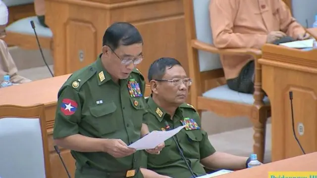 အမျိုးသားဒီမိုကရေစီအဖွဲ့ချုပ် ရဲ့အခြေခံဥပဒေပြင်ဆင်ရေးဟာ ဥပဒေမညီဘူးလို့တပ်ကပြော