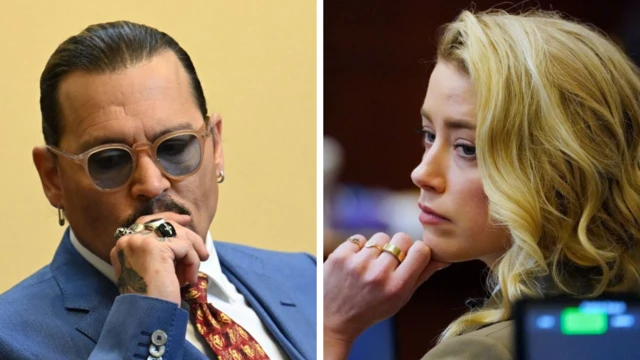 Johnny Depp y Amber Heard