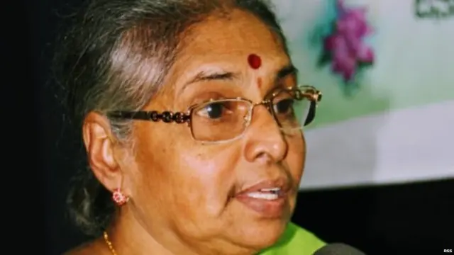 राष्ट्र सेविका समीति की प्रमुख शांता कुमारी