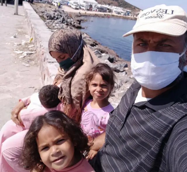 عائلة مهاجرة