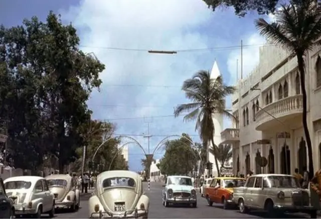 Dariiq ka mid ah waddooyinka Muqdisho 1970-kii