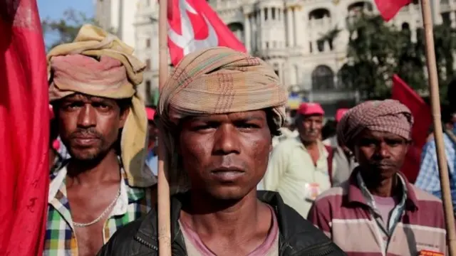 दिल्ली में किसानों का प्रदर्शन