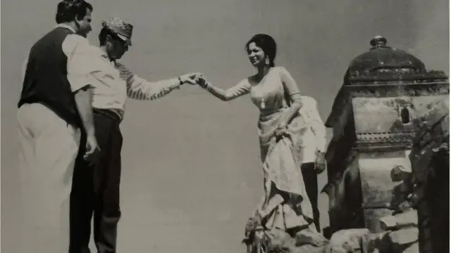 वहीदा रहमान और गोल्डी आनंद