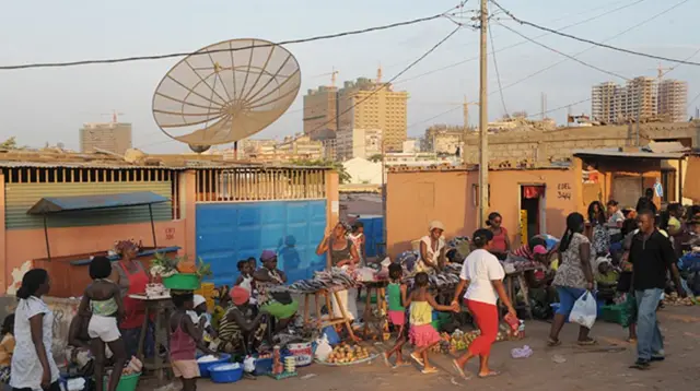Market and Buildings for Angola