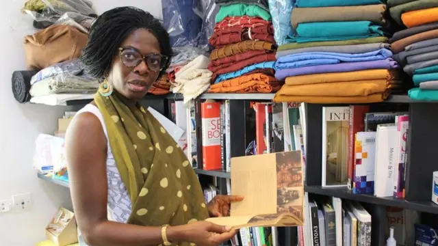 Mable Agbodan , fondatrice du Club des Métiers d'Art et d'Artisanat du Togo