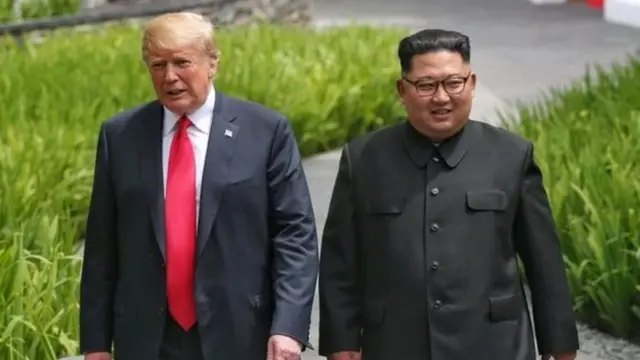 ट्रंप आणि किम