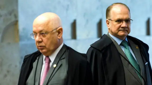 Ministros Teori Zavascki e Edson Fachin