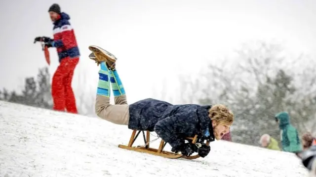 Снег в Нидерландах