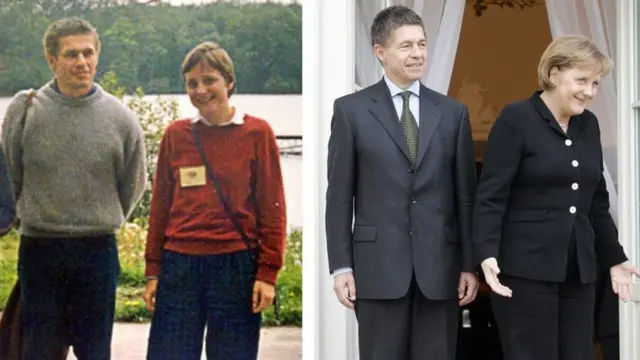 Angela Merkel e Joachim Sauer