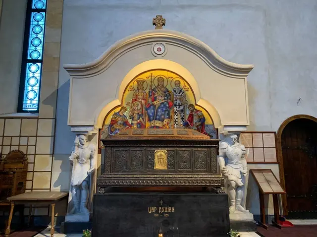 гроб цара Душана