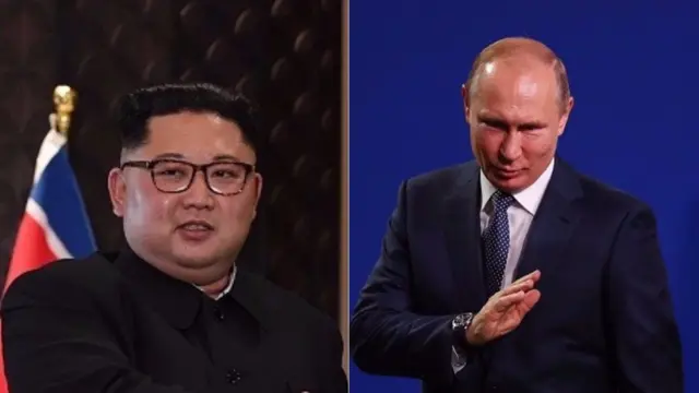 Putin na Kim Jong-Un