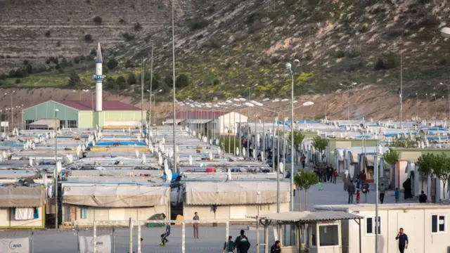 The Nizip 2 refugee camp in Turkey houses Syrian refugees
