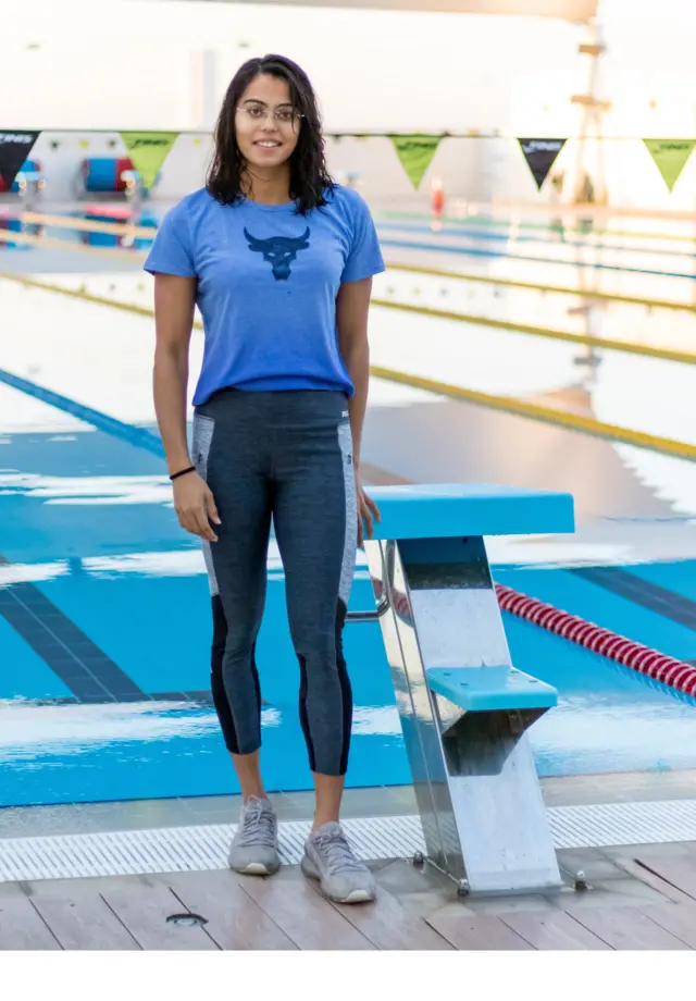 शिवानी कटारिया, जलतरणपटू, आयस्वोटी