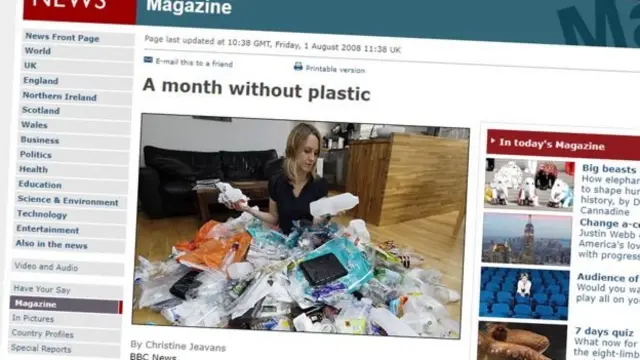 Mwezi mmoja bila kutumia Plastiki