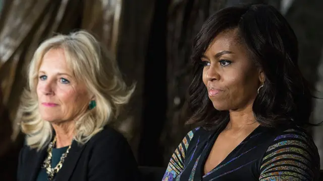 Джилл Байден и Мишель Обама