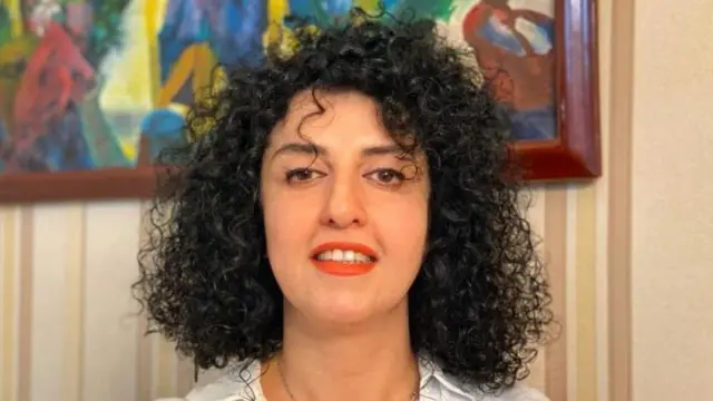 イランの刑務所に収監されている人権活動家ナルゲス・モハンマディ氏