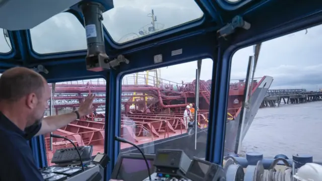 Capitaine d'un porte-conteneurs