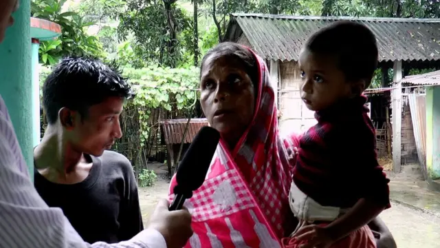 সর্দারপাড়া গ্রামের জোবেইদা খাতুন