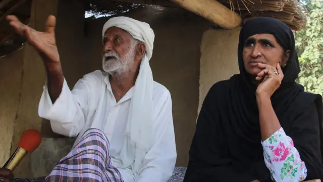 মোহাম্মদ আজিম ও আনোয়ার বিবি = কান্দিল বালোচের বাবা-মা